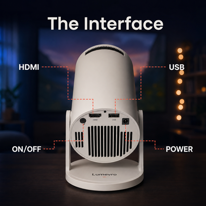 Lumevro Portable Projector